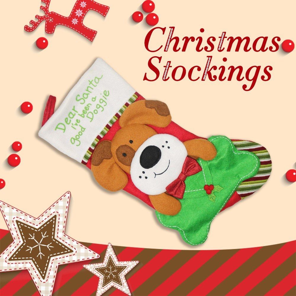 Christmas New Style Creative Dog And Cat Christmas Socks