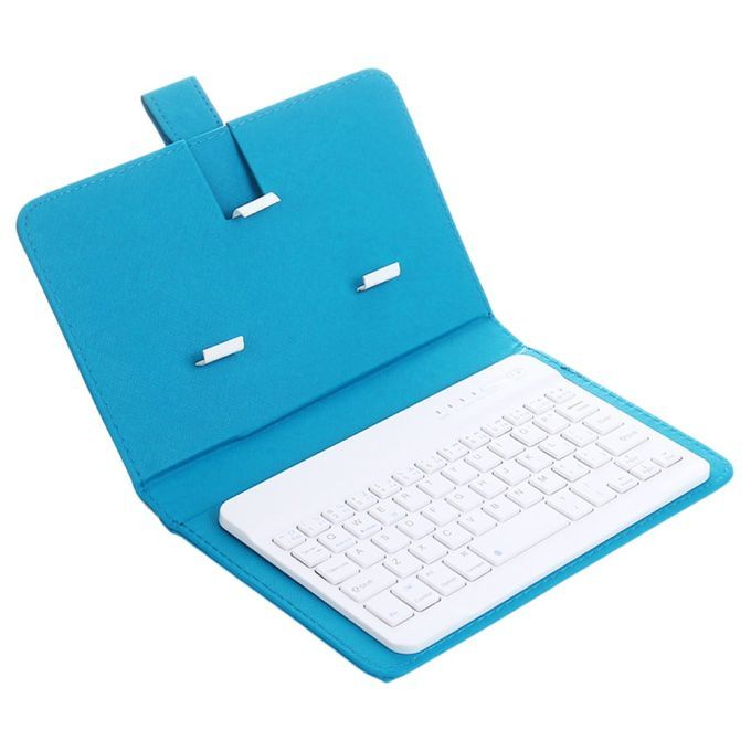 Portable Wireless Bluetooth-compatible Keyboard-Sky Blue