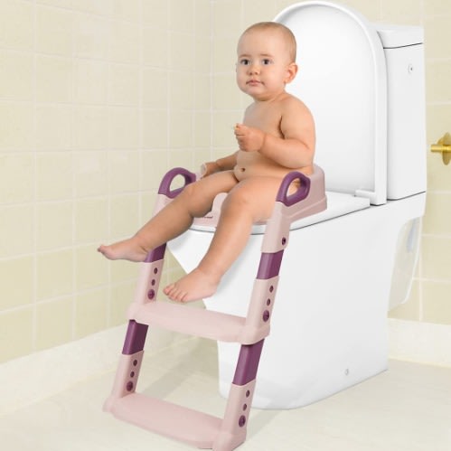 Foldable Adjustable Children Toilet Potty Seat