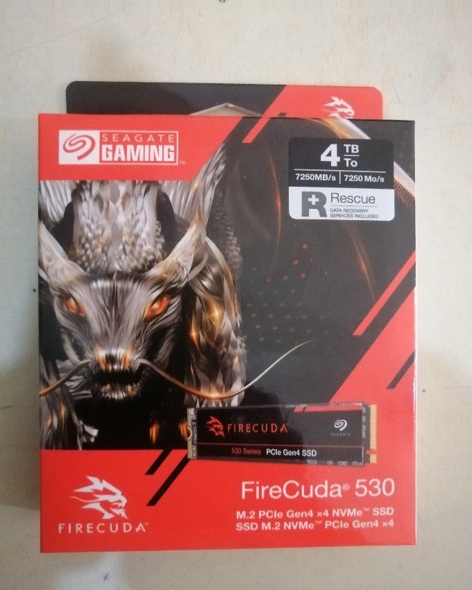 4TB Seagate Firecuda 530 Gaming SSD