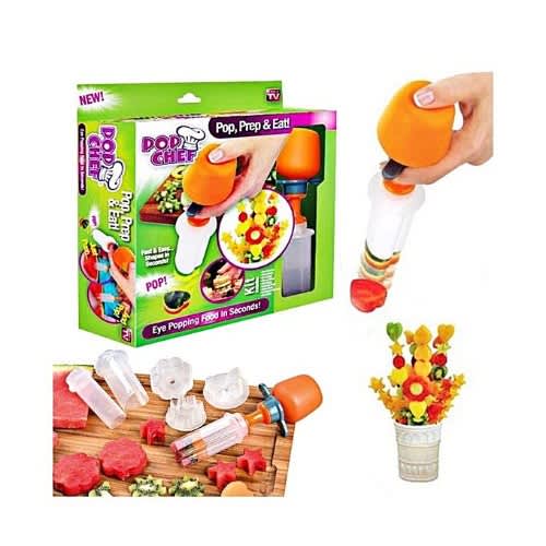 Fruit Cutter Pop Chef Decoration Kit