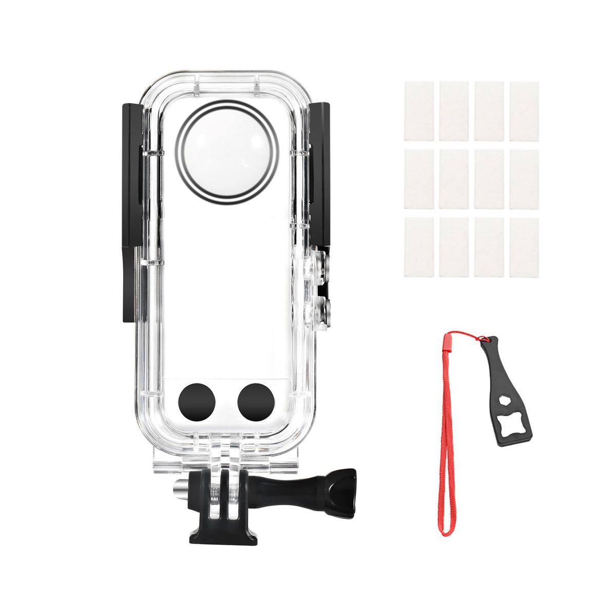 Panoramic Camera Dive Case Waterproof Case Diving Housing Underwater 40M Replacement for Insta360 X3 Camera