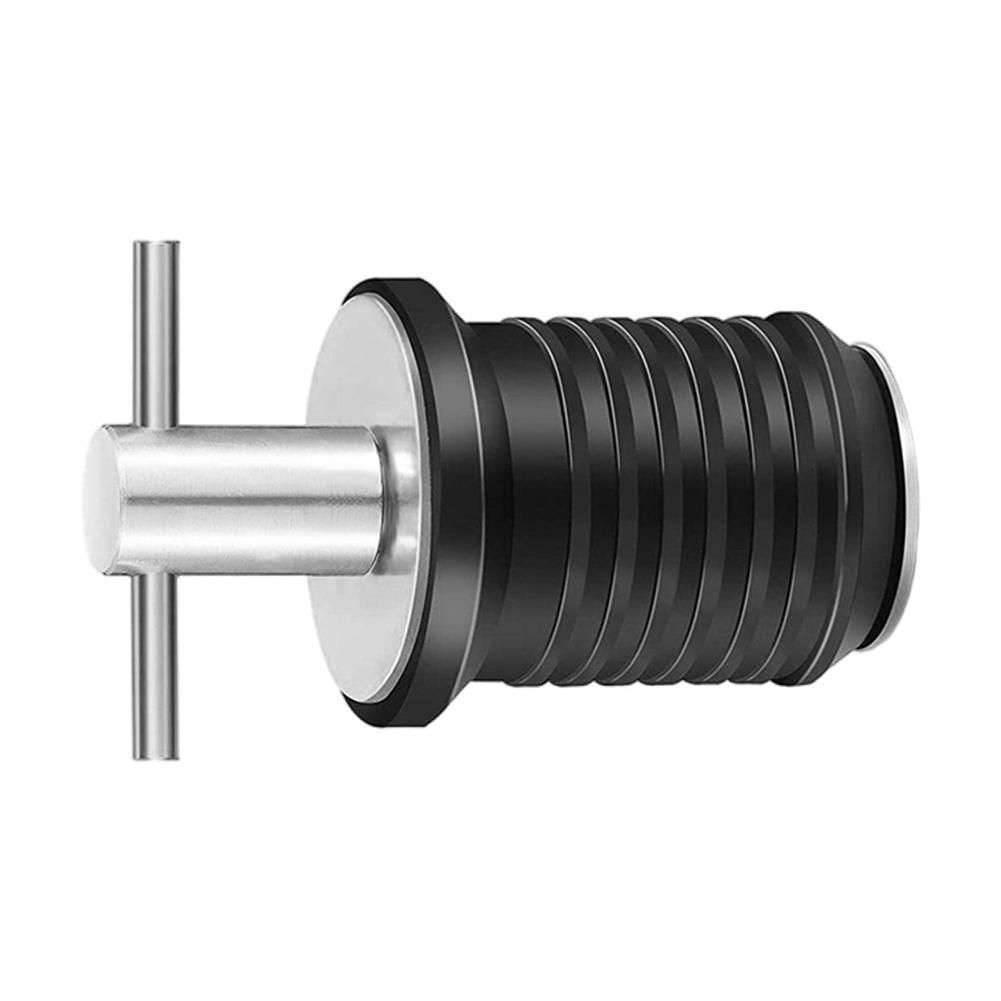 Marine Boat Drain Plug T-Handle Screw Adjustable,