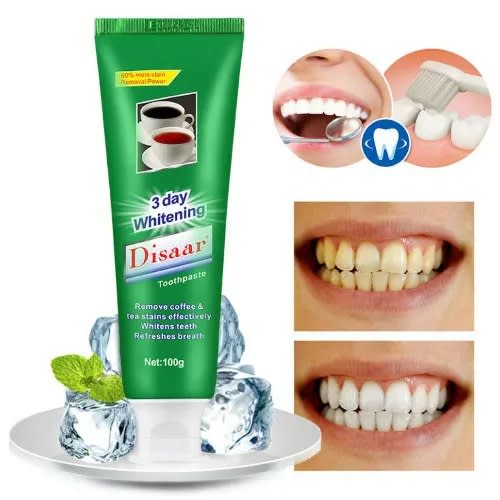 Disaar 3 Day Whitening Toothpaste--100g