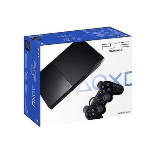 Slim PS2 Console With Extra Pad, Memory Card And 20 Game Cds