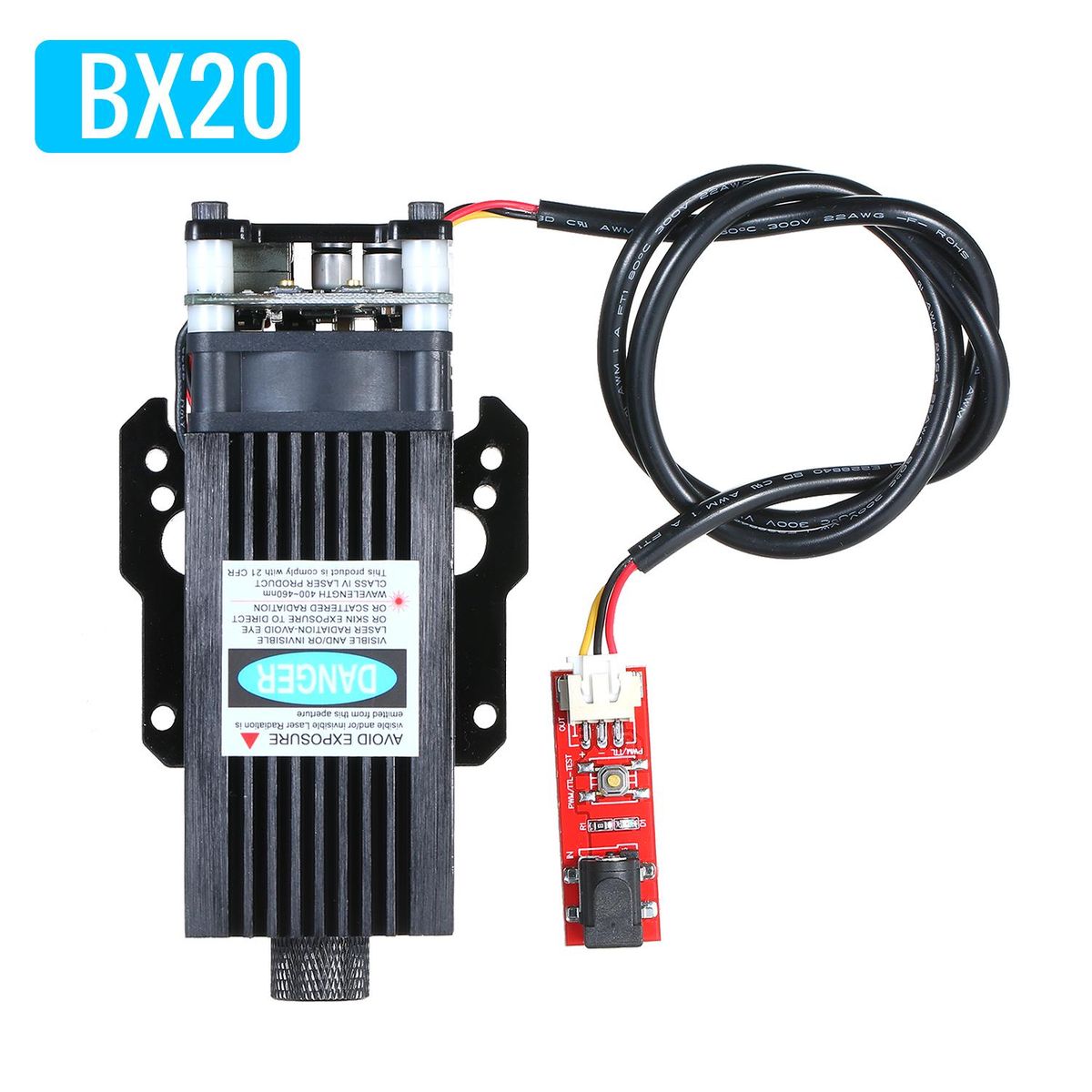 VG-L7  BX20 Laser Module For Engraving Machine Blue-violet Laser Head