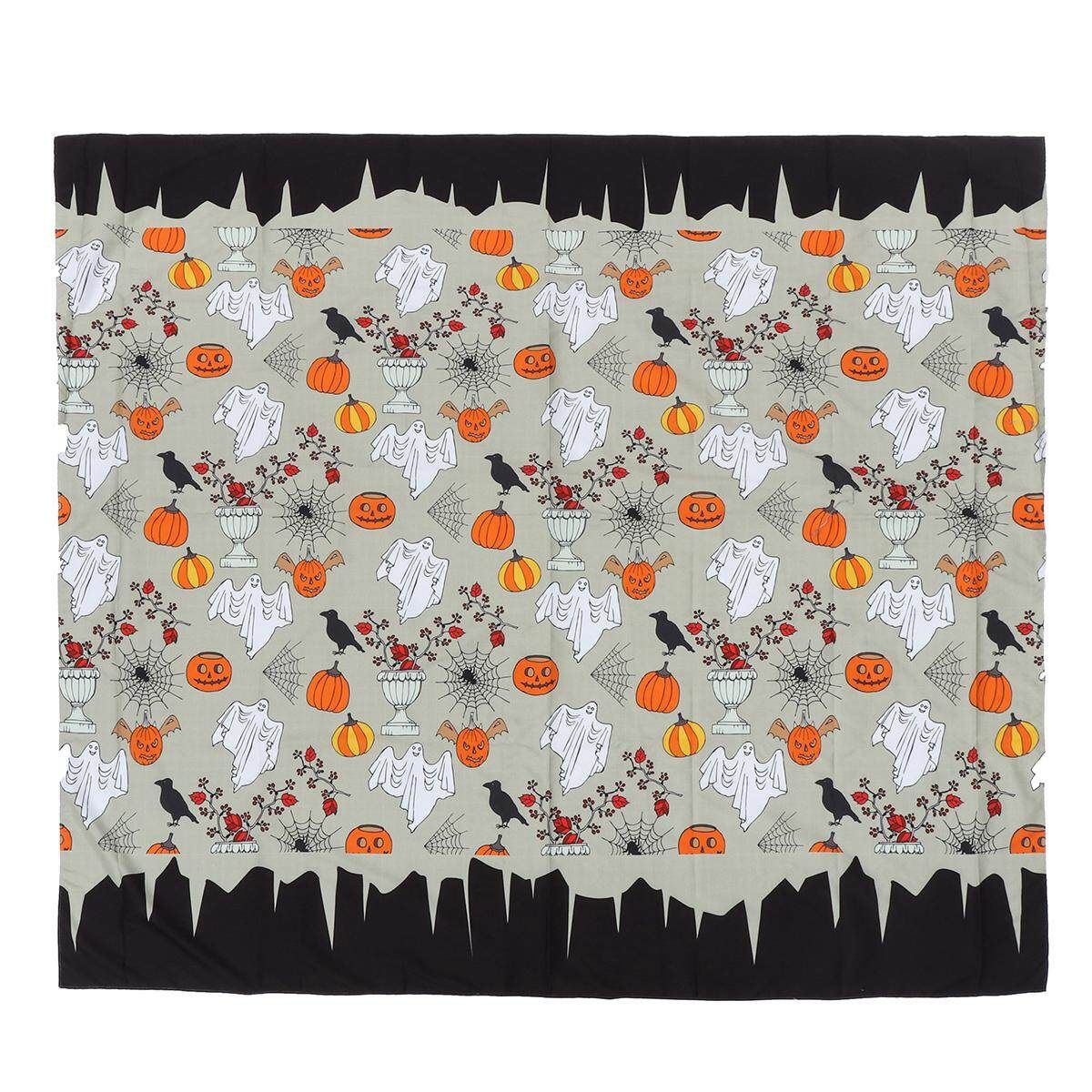 Halloween Pumpkin Fabric Waterproof Antifouling European Table Cloth Tablecloth Halloween Decoration Creative Printing Tablecloth 150cm*150cm / 140cm*180cm / 140cm*240cm Antique White