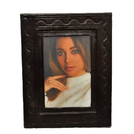 Hand Made Leather Photo Frame - 5" X 7"