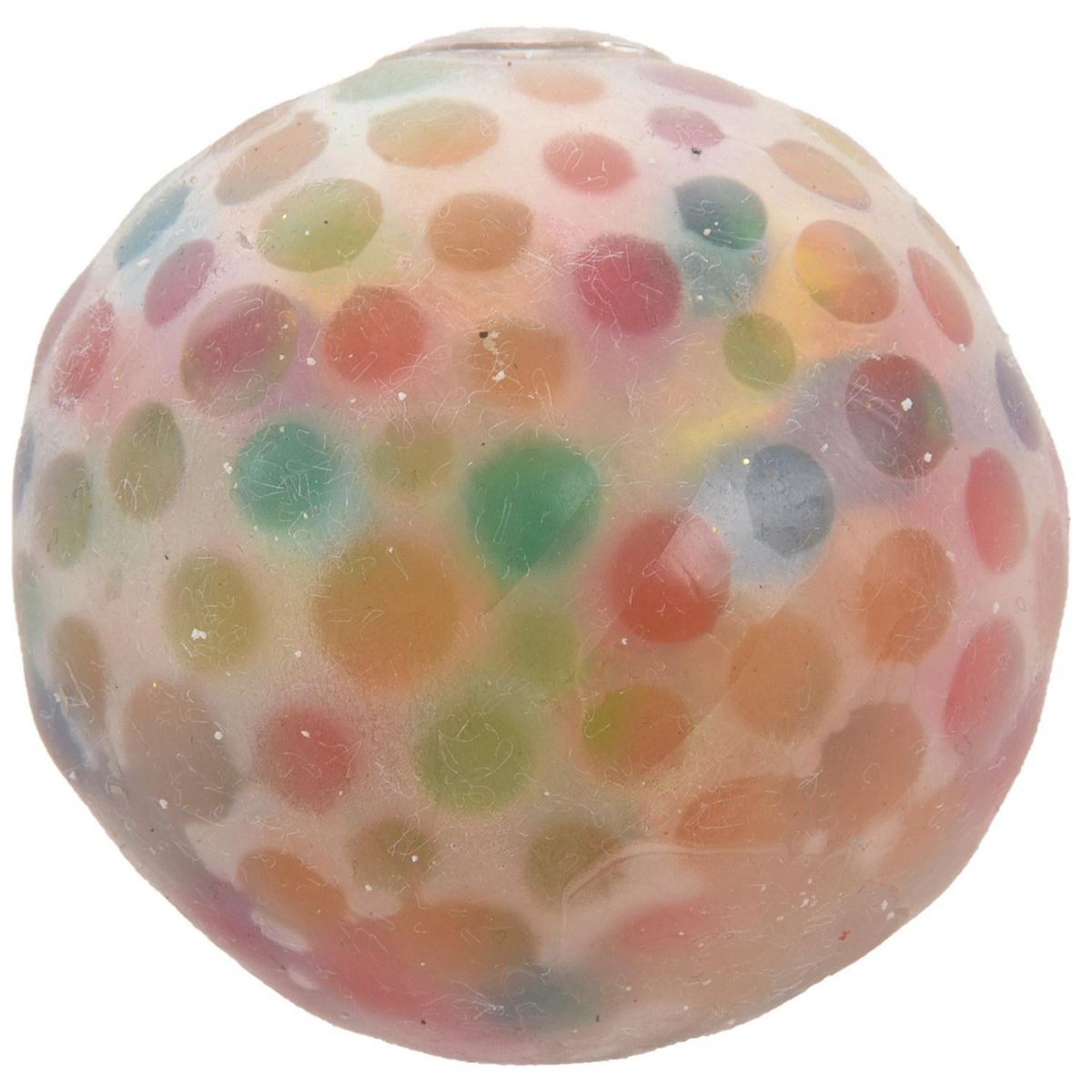 Spongy Rainbow Ball Toy Squeezable Stress Toy Stress Relief