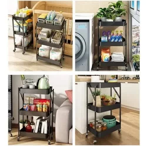 Foldable Trolley Rack