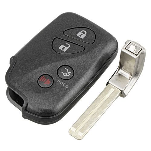 Smartkey Remote Replacement  Key Case Shell 3 Buttons + Panic Lexus
