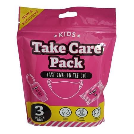 Stay Safe Care Pack - Junior  - Pink