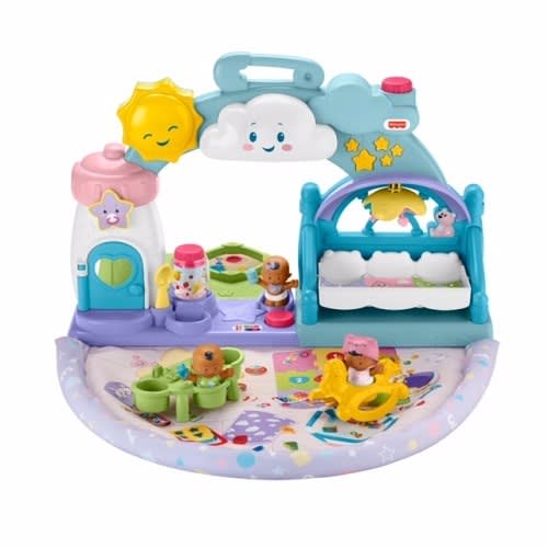 Little People 1-2-3 Babies Playdate Musical Playset With 3 Baby Dolls: