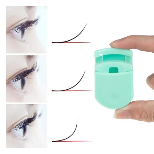 Mini Eyelash Curlers Curling Clip - Blue