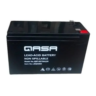Qasa 12v 7ah Ups Battery
