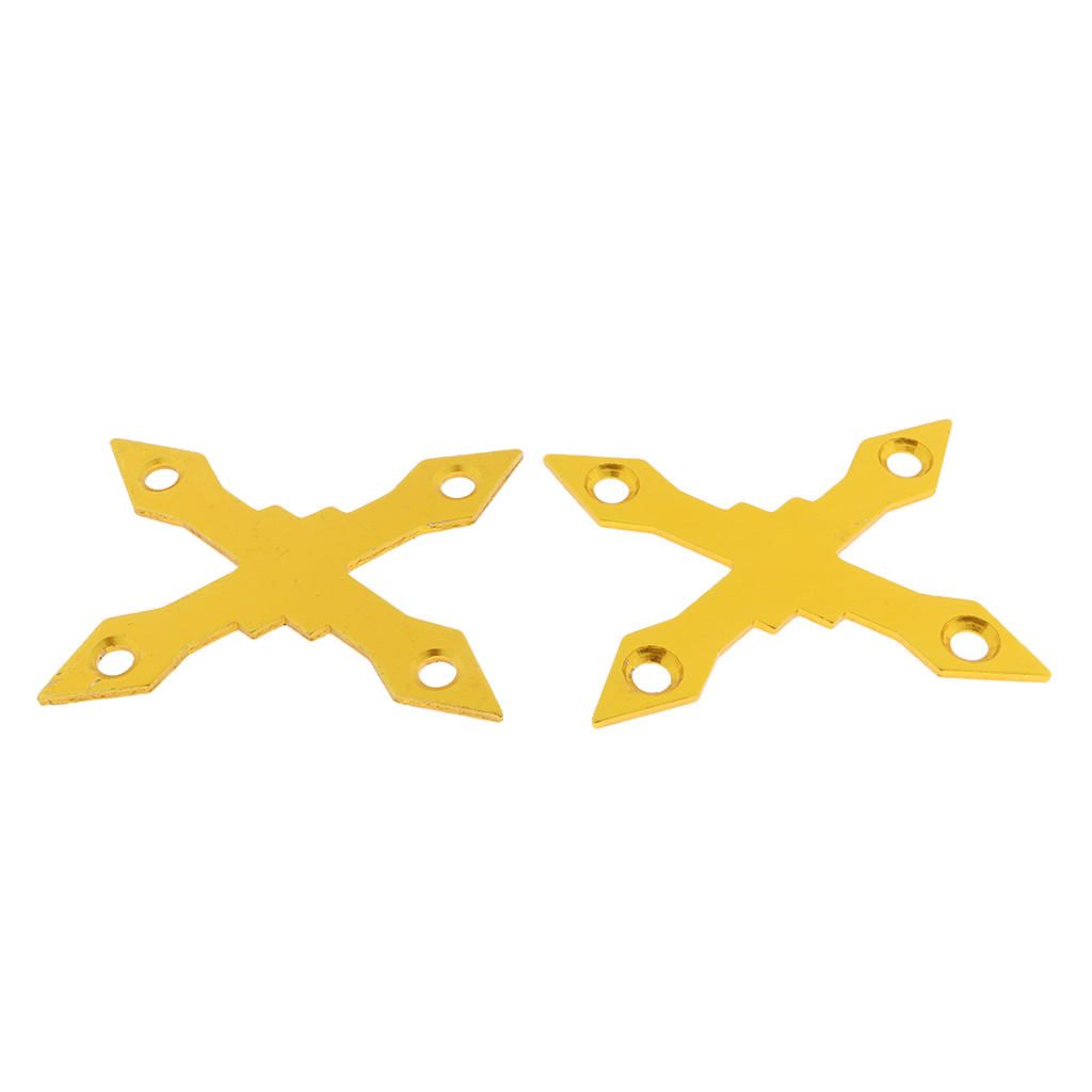 1 Pair Of Aluminum Alloy Skateboard Longboard Deck Screws Anti Gold