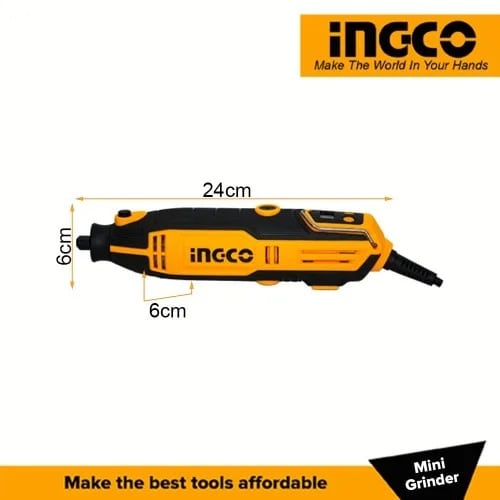 Ingco Mini Drill - Grinder - 130w With 100 Pieces Accessories - Tg501032