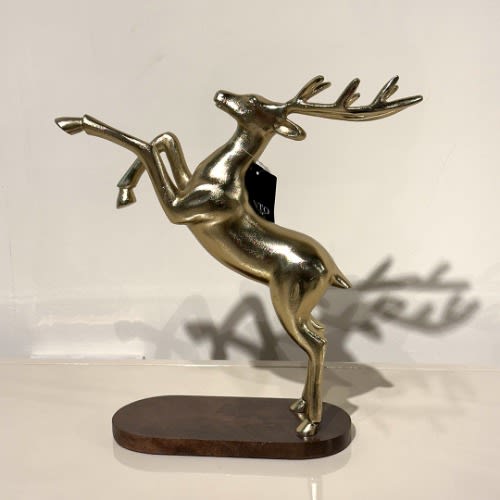 Vento Furniture Deer Decorative Object Trinket - Gold