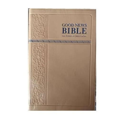 Holy Bible-Good News Bible- Leather