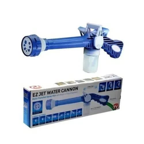 50ft Expandable Magic Hose + Ez Jet Water Cannon 8 Nozzle Multifunctional Spray Gun