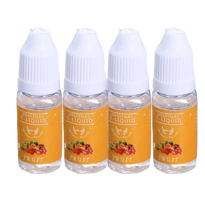 Electronic Cigarette E-liquid Refill Juice X 4 - Fruit Flavour