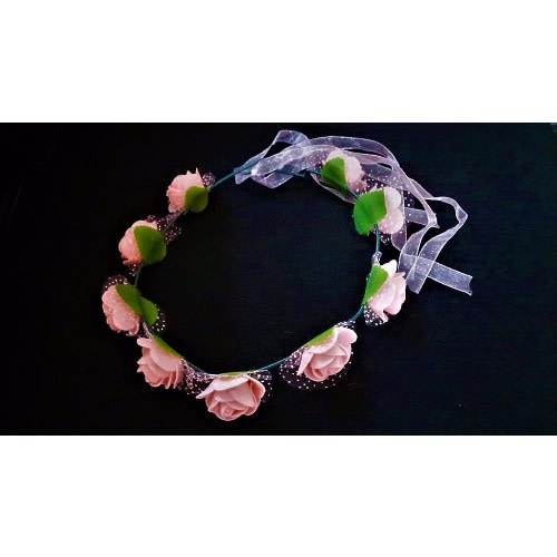 Bridal Shower Caribbean Crown - Peach