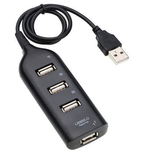 4 Hub USB Ports - High Speed USB Hub Adapter Data Transfer