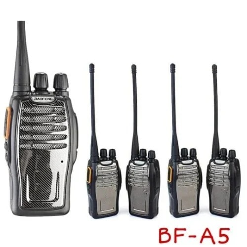 Walkie Talkie 2way Radio Bf-a5 5w 400-470mhz - 5 Pieces