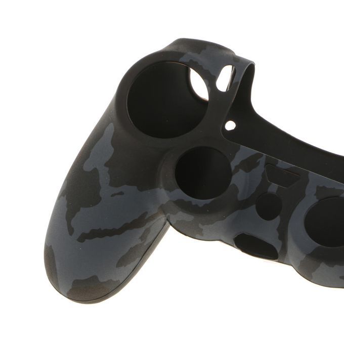 Grips Pro  Silicone Case Skin Cover Colorful For PS4 Black
