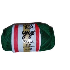 100 Grams Yeye Extra Yarn - Regal Green