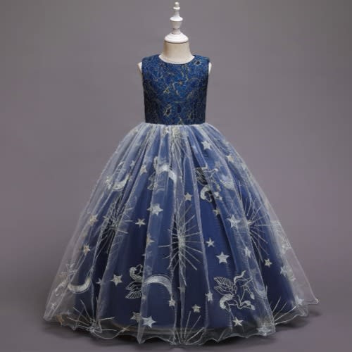moon design dress Ashley Lauren 4796
