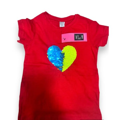 Girls Colorful Top - Red