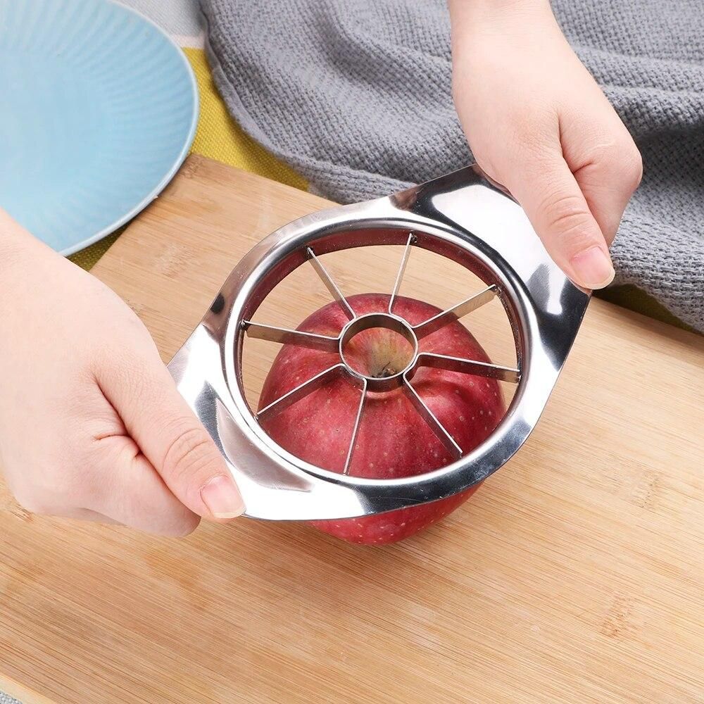 Apple Cutter Divider Kitchen Gadgets Comfort Handle Stainless steel Vegetable Fruit Tools