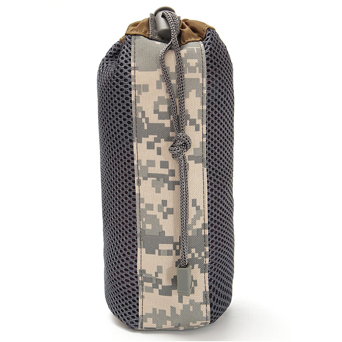 Outdoor MOLLE Water Bottle Bag Thermos Kettle Insulation Pouch 800ML ACU DIGITAL