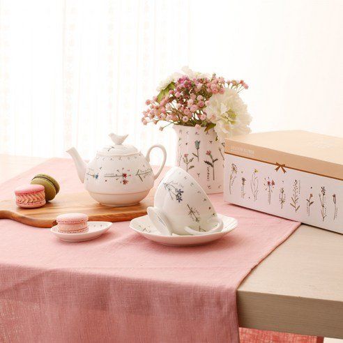 ZEN Rachel Barker Meadowflower Tea For One Kettle + Lid