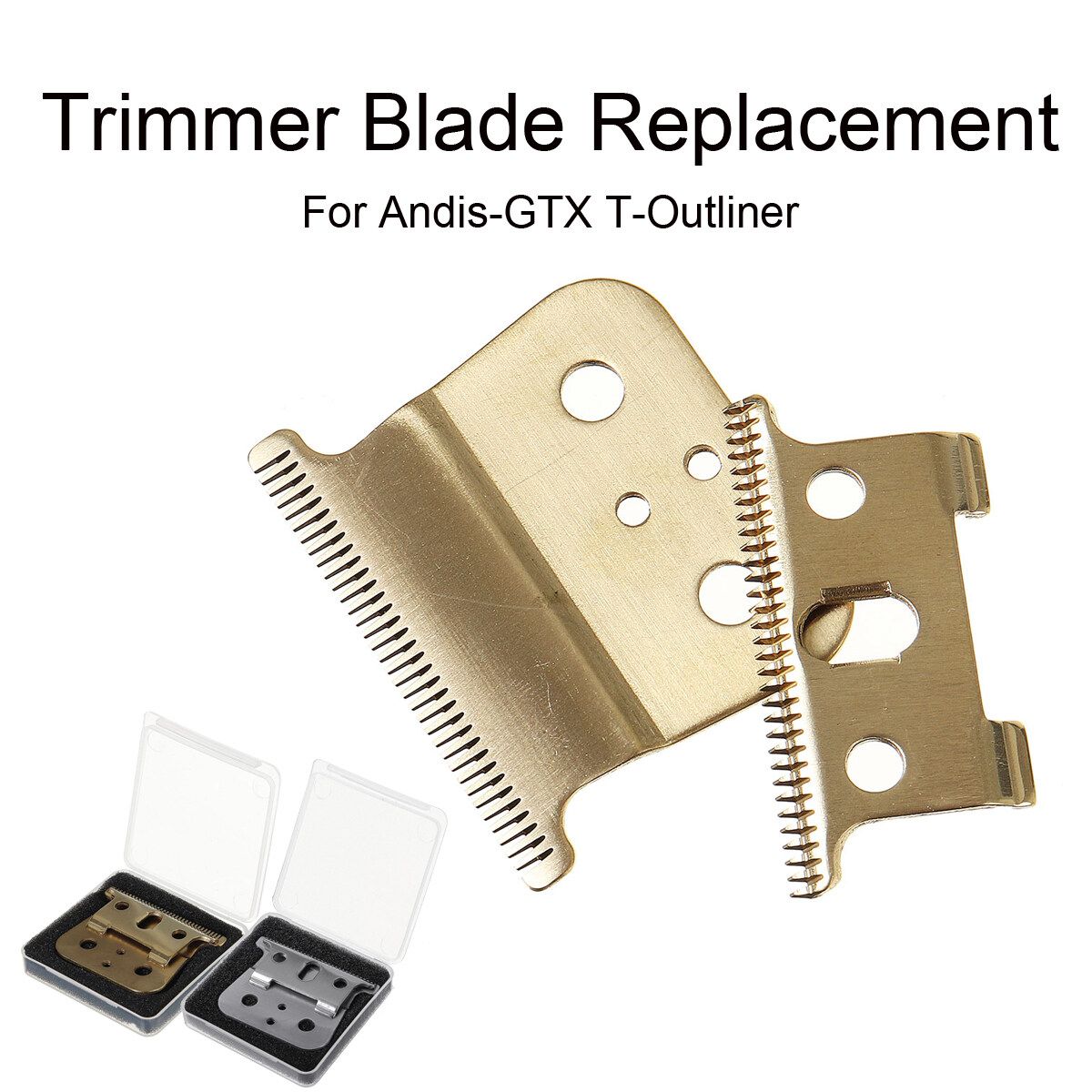 Trimmer Replace Ratcheting Kit For Andis-GTX T-outliner Clipper Silver