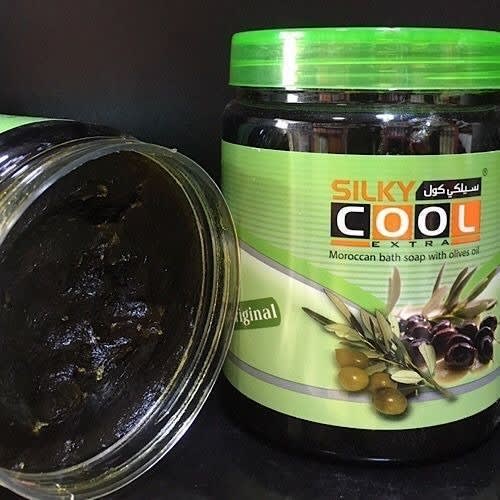 Moroccan Black Soap With Olive Oil - 500g
