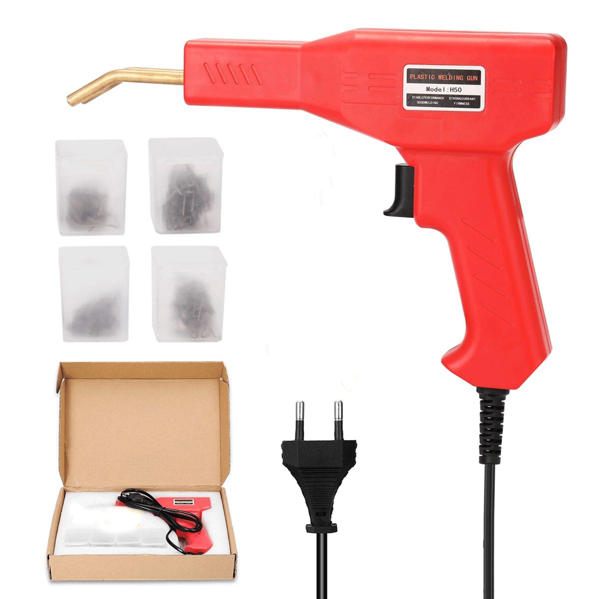 HOT Stapler Plastic Welder Heat Gu Plastic Welding Machine