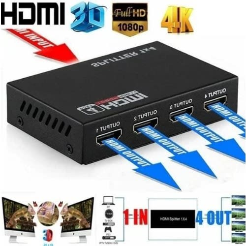 4 Port Hdmi Splitter