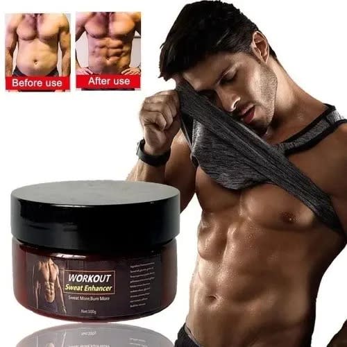 Workout Sweat Enhancer Unisex Fat Burning Cream - 100g