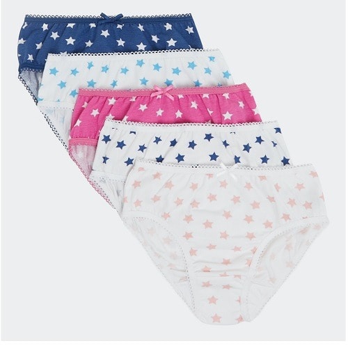 Pack of  Girls Underwear - 5pieces