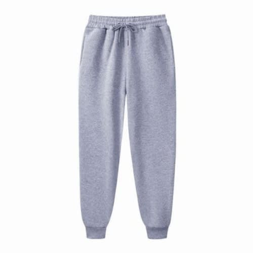 Plain Joggers - Grey