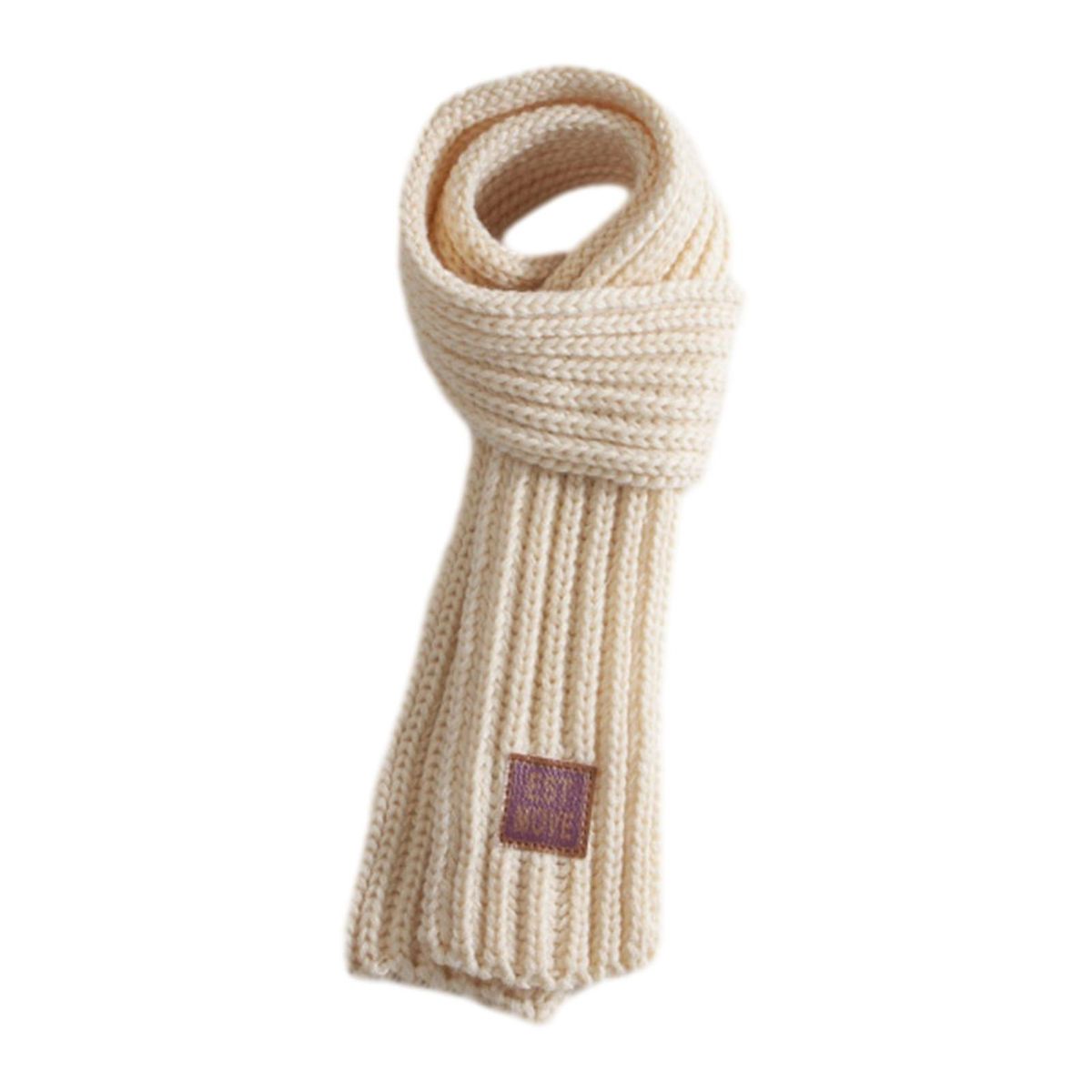 Warm Neck Set Cozykidz Knitted Neck Wrap Soft Warm Winter for Babies Beige