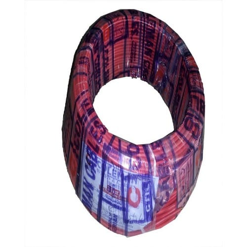 1.5mm Single Core Electricity Copper Cable - Red