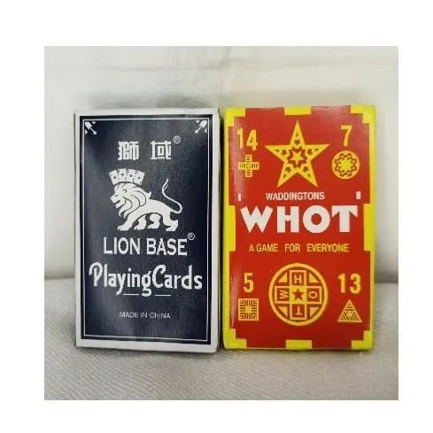 Lion Whot And Joker Card - 2 In 1