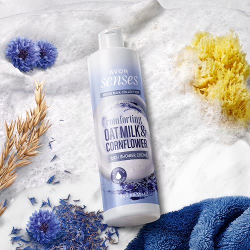Senses Oat Milk & Corn Flower Rich Shower Cream- 400ml