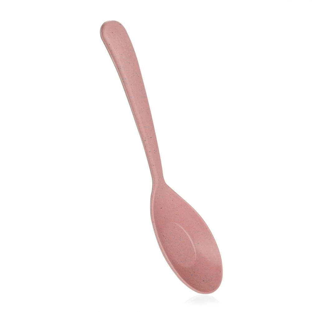 PP Soup Spoon Eco-friendly Long Handle Plastic Unbreakable