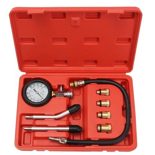 Petrol Engine Compression Tester Kit Set For Automotives And Motorcycles 2017