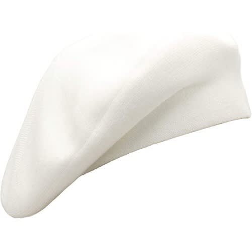 Ladies Beret - White