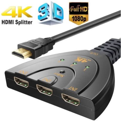 4K HDMI Switcher/HDMI Splitter - 3 Port Switch